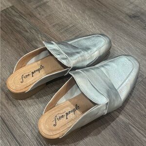Free People “at Ease” leather loafer